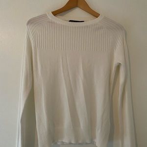 Karen Millen white, light sweater- like new!